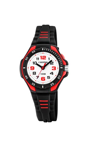 Calypso Unisex Kinder Analog Quarz Uhr mit Plastik Armband K5757/6 von CALYPSO