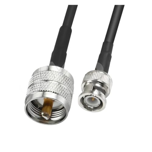 Yige Store Anschluss BNC-Stecker SMA auf PL259 UHF-Anschluss Verlängerungskabel Kupfer-Zuleitungskabel for Koaxial-Koaxialkabel RG58(NO 1,10M) von CANEEN