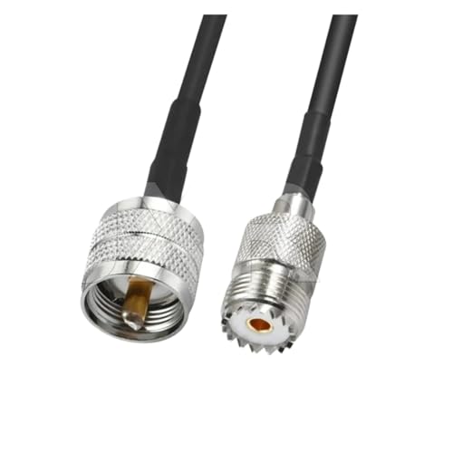 Yige Store Anschluss BNC-Stecker SMA auf PL259 UHF-Anschluss Verlängerungskabel Kupfer-Zuleitungskabel for Koaxial-Koaxialkabel RG58(NO 13,5M) von CANEEN