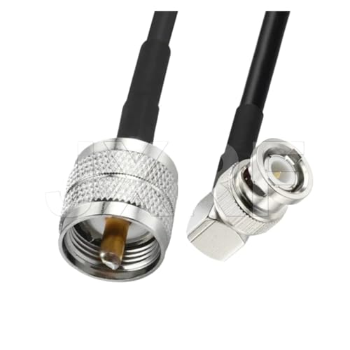 Yige Store Anschluss BNC-Stecker SMA auf PL259 UHF-Anschluss Verlängerungskabel Kupfer-Zuleitungskabel for Koaxial-Koaxialkabel RG58(NO 2,10M) von CANEEN