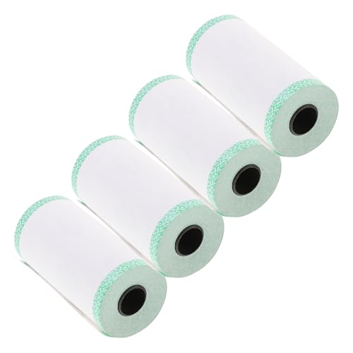 CANIGHT 4 Rollen Kassenpapier Quittungspapier Druck Quittungspapierrollen Für Kassensysteme Hochwertiges Thermopapier x Geeignet Für Verschiedene Drucker von CANIGHT