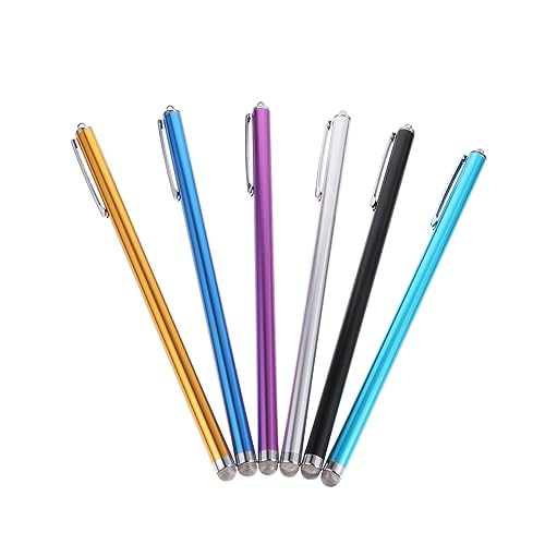 CANIGHT 6 Stück Kapazitive Stylus Stifte Universelle Empfindlichkeit Für Touchscreen Geräte Ideal Als Eingabestift Für Tablets Smartphones Und Andere Touchscreen Anwendungen von CANIGHT