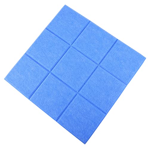 CANIGHT Filzplatte Wand-vision-board Blau Korktafel Fürs Büro Schwarze Büroeinrichtung Notiztafel Bildtafel Memo-filztafel Foto-hinweistafeln Schwarze Stecktafel Chemische Faser Blue von CANIGHT