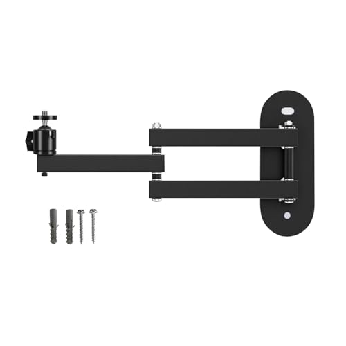 CANNXI Metall-Projektor-Halterung, Wandhalterung, Ständer mit Mehrfacheinstellung, faltbar, für Kameras und kleine Projektoren von CANNXI