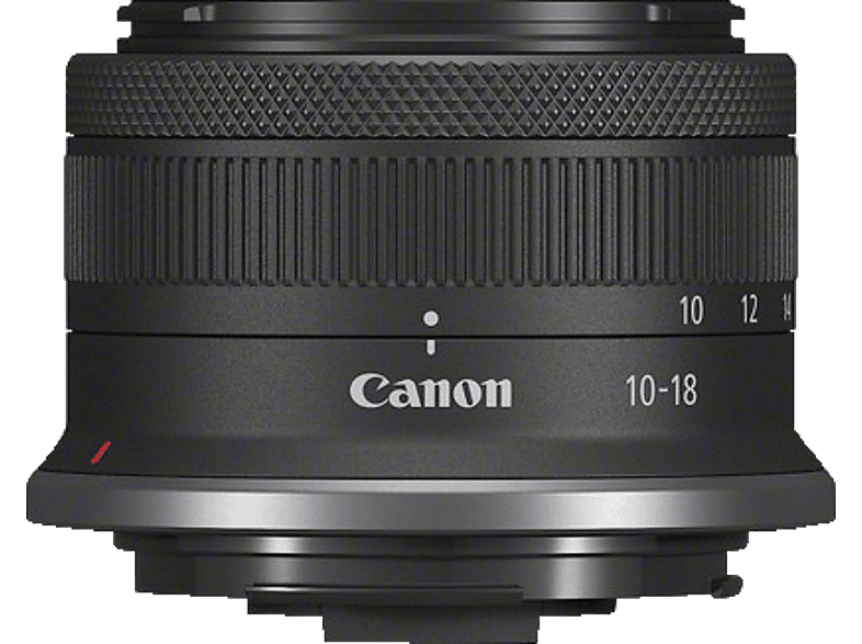 CANON RF-S 10-18mm F4.5-6.3 IS STM f./4.5-6.3 (Weitwinkel-Zoomobjektiv für Canon R-Mount, Schwarz) von CANON