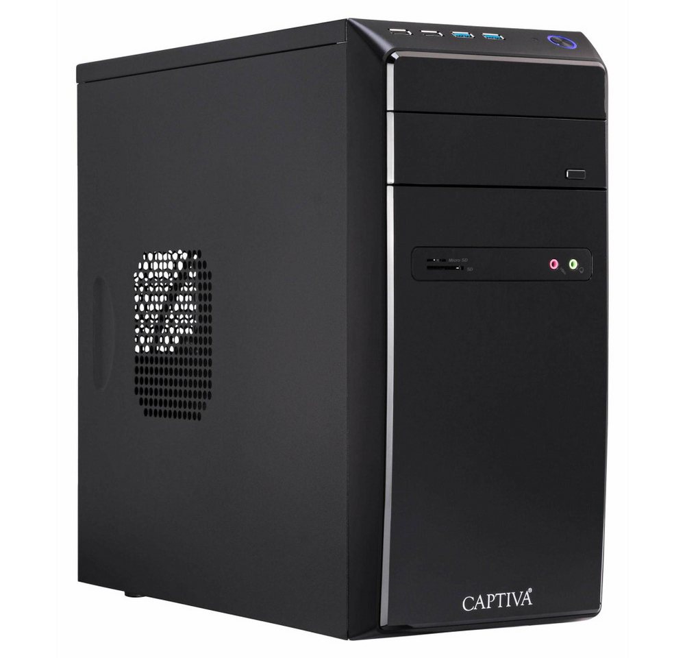 CAPTIVA Power Starter I72-145, Schwarz, Intel Core i3-13100, 16 GB, 500 GB PC von CAPTIVA