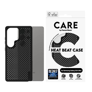 CARE by PanzerGlass® HEAT BEAT Handy-Cover für SAMSUNG Galaxy S25 Ultra schwarz von CARE by PanzerGlass®