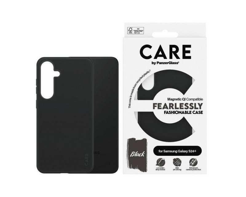 CARE by PanzerGlass Handyhülle MagSafe QI Compatible Fearlessly Fashionable Case für Samsung S24+, Backcover, Schutzhülle, Handyschutzhülle, Case, Schutzcase, stoßfest von CARE by PanzerGlass