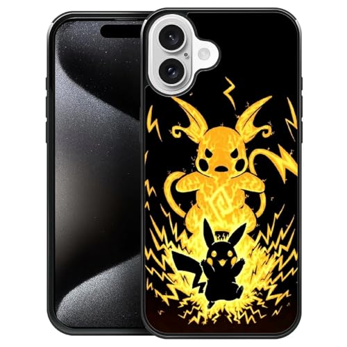 CARLOCA Schutzhülle kompatibel mit iPhone 15–5G, Anime 1666 Musterdesign, stoßfest, Acryl, kratzfeste Hartschale für iPhone 15–5G von CARLOCA