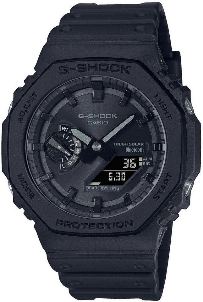 CASIO G-SHOCK GA-B2100-1A1ER Smartwatch, Solaruhr, Armbanduhr, Herrenuhr, Stoppfunktion, Weltzeit von CASIO G-SHOCK