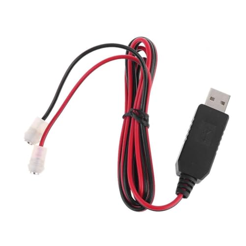 1 m 3,7 V 18650 26650 Akku 5 V USB auf 4,2 V magnetisches Netzteilkabel für Lüfter Lautsprecher LED-Taschenlampe Digitales Netzteilkabel Barriere Stecker Gelenkbuchse Halterung von CASNO