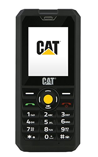 CAT B30 Outdoor Handy (5,1 cm (2 Zoll) TFT QVGA Display, 2 Megapixel Kamera) sehr robust , schwarz von CAT