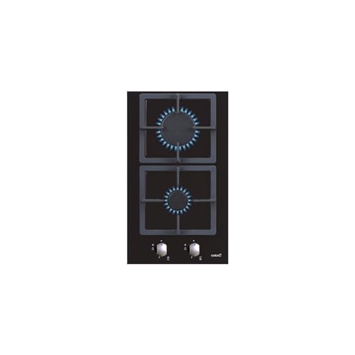 CATA SCI 3002 BK Gaskochfeld Farbe Schwarz 2 Gasbrenner Elektronische Zündung Gusseisen Grills Bereit für Erdgas Leistung 4kW Breite 30 cm CATA SCI 3002 BK Gaskochfeld Farbe Schwarz 2 Gasbrenner Elektronische Zündung Gusseisen Grills Bereit für Erdgas Leistung 4kW Breite 30 cm von CATA
