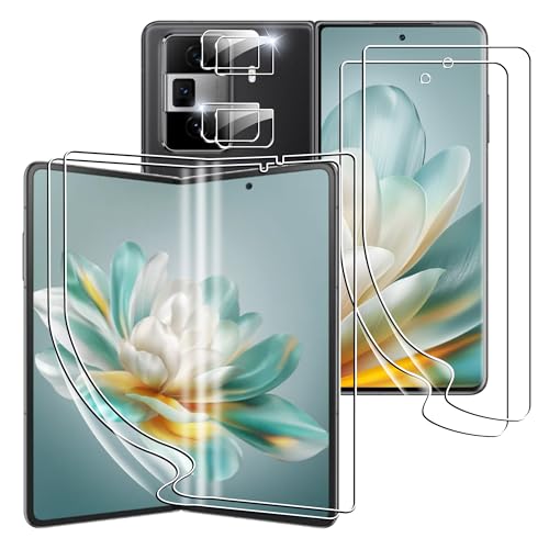 CAUHENYEE Schutzfolie für Honor Magic VS3, [2+2+2] Externer und Innerer Displayschutz + Kameraschutz aus Gehärtetem Glas, weicher Hydrogelfilm, unterstützt Fingerabdruck-ID, kratzfest von CAUHENYEE