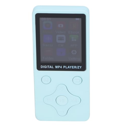 32 GB MP3-Player, Lange Spielzeit ABS MP4-Player 1,8-Zoll-Bildschirm für den Innenbereich (Blue) von CCYLEZ