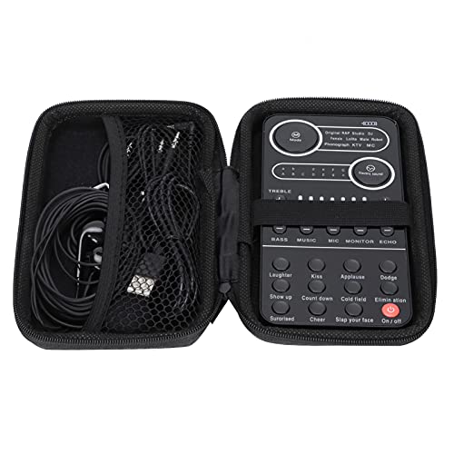 Soundkarten-Set, Interne Soundkarte, Live Voice Changer, USB-Soundkarte, Intelligente Rauschunterdrückung, für Handy und Computer Universal, PC(K9) von CCYLEZ