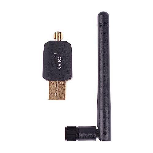 USB Bluetooth 5.1 Adapter für PC, Long Range 100M Klasse 1 EDR und BLE Technologie, Bluetooth Dongle Receiver für 11 10 8.1 7 von CCYLEZ