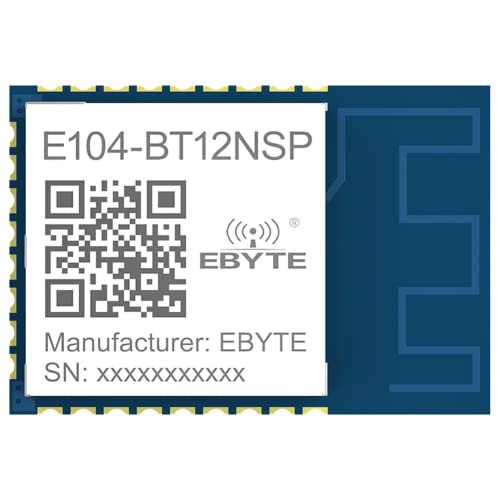 TLSR8253F512 BLE MESH Netzwerk-Funkmodul 2,4 GHz 10dBm PCB SMD SIG Mesh UART 60m IoT E104-BT12NSP Wireless Fernbedienung von CDBAIRUI