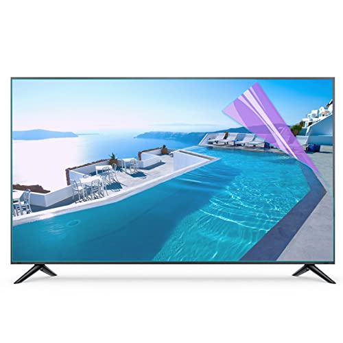 CEHJZQRPL Anti-Blaulicht-Displayschutzfolie für Fernseher, 32-75 Zoll (1101 x 620 mm), entspiegelt, blendfrei, ultraklare Displayschutzfolie von CEHJZQRPL