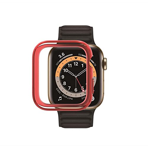CELLBEE Case kompatibel mit Apple Watch Series 6 SE 40mm, Extrem Dünne Elegante Hülle Bumper für Smartwatch, Minimalistisch Design Hardcase Schutzhülle gegen Kratzer - Rot CELLBEE Case kompatibel mit Apple Watch Series 6 SE 40mm, Extrem Dünne Elegante Hülle Bumper für Smartwatch, Minimalistisch Design Hardcase Schutzhülle gegen Kratzer - Rot von CELLBEE