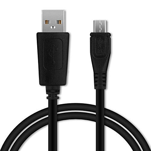 CELLONIC® USB Kabel 1m kompatibel mit Teufel ROCKSTER Cross/ROCKSTER GO/BAMSTER PRO/BOOMSTER GO Ladekabel Micro USB auf USB A 2.0 Datenkabel 1A schwarz PVC von CELLONIC