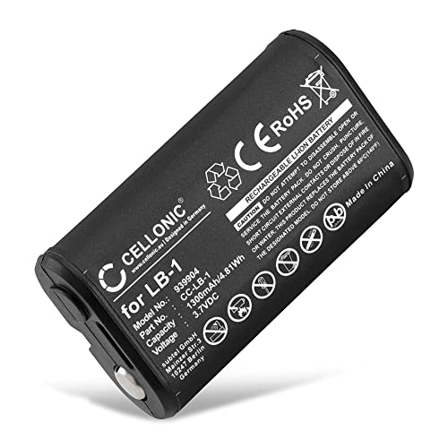 CELLONIC, Batterie für Fernbedienungen kompatibel mit Rode VideoMic Pro Plus, Performer TX-M2 (1300mAh, 3.7v) CELLONIC, Batterie für Fernbedienungen kompatibel mit Rode VideoMic Pro Plus, Performer TX-M2 (1300mAh, 3.7v) von CELLONIC