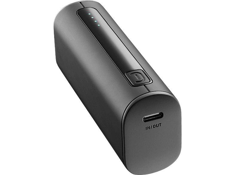 CELLULAR LINE THUNDER 5000, tragbares Ladegerät 5000 mAh Schwarz von CELLULAR LINE