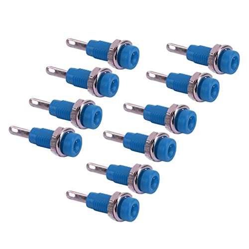 CFTGIW 10pcs J.40003 2mm Bananen -Panel -Sockel Erweiterte Post -Plug A für Electronic InstrumentGreen Post Bietet Konnektivität und Verbindungen. Sein 2 -mm -Bananen -Socket2mm Bananen von CFTGIW