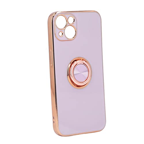 CFTGIW Handyhülle für 13 mit Roségoldenem, Glitzerndem Ständer, Ultradünne, Flexible TPU-Telefonschutzhülle, Hellrosa Handyhülle für 13 mit RingCase für 13 mit RingCase für 13 (helles von CFTGIW