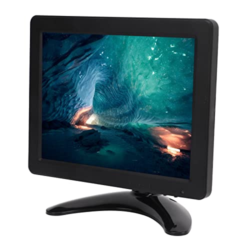 Eyoyo 8-Zoll- mit Einer Auflösung von 1024 X 768, Tragbarer TFT-LCD-Minimonitor, HD-Farbbildschirm, Unterstützt -VGA-AV-Eingang mit Zwei Lautsprechern, Ideal für Spiele, von CFTGIW