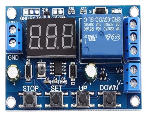 PCB Platte PCB Lade-Schutzteile Zubehör DC 6-40V Batterie Ladegerät Control Schalter Unterspannung Überspannung Schutz Bord Cut Off Trennen Controller von CHAASDEOM