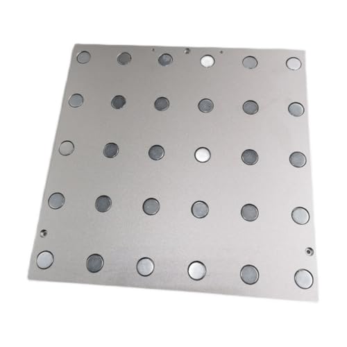 8 mm dicke Heizbett-Stützplatte aus Aluminium, 2,4 MIC6-Heizbett-Plattform-Aluminiumplatte, mit N35UH-Magnet, for 3D-Druckerzubehör(250mm) von CHAOMIN