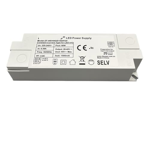 LED-Konstantstrom-Antriebsleistungs-Chip-Deckenleuchte-Gleichrichter-Strahler 18W-Vorschaltgerät-Downlight 60W50(60W/24-40V/1500mA) von CHBAKARST