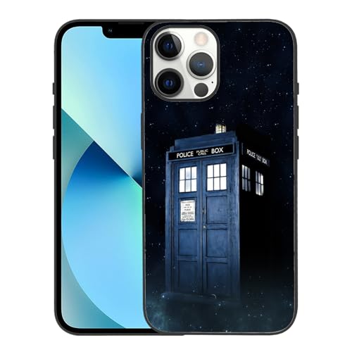 CHENQIAOHU Kompatibel mit iPhone 16 Pro Max, Design, einzigartiges Muster, weiches TPU-Stoßdämpfer, schlanke Schutzhülle für Männer, Frauen, Mädchen, Jungen (Science-Fiction-Doctor-Who-1) von CHENQIAOHU