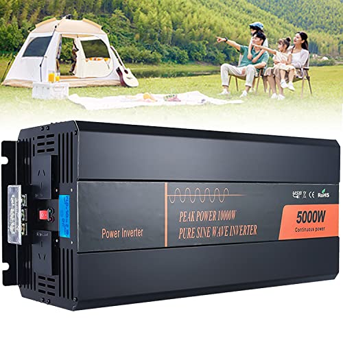 Peak Power 4000W 6000W 8000W 10000W Pure Sine Wave Inverter 12V 24V 48V 60V 72V DC to 110V 120V 230V AC Spannung Konverter Transformer für RV LKW Home Off-Grid Solar Power von CHENWY