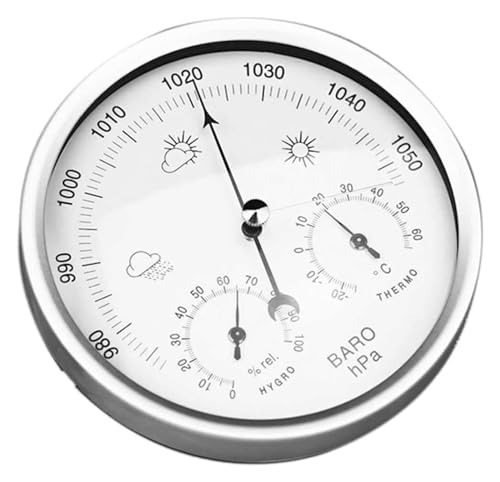 Barometer, Analoge Wetterstation, Druckmesser Thermometer Hygrometer Barometer von CHENYUOZ