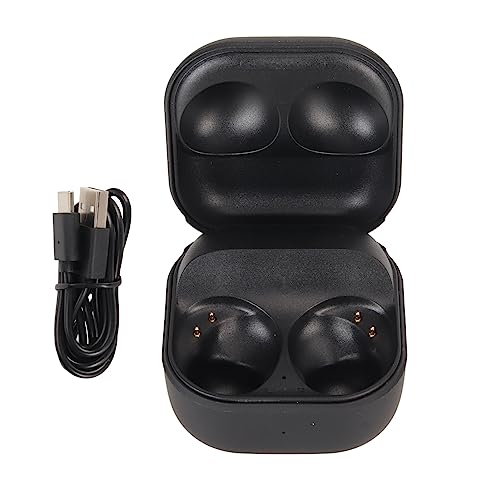 CHEOTIME Ohrhörer Ladekoffer Ersatz, USB -Ladung Bluetooth Earphone Ladegerät für Galaxy Buds 2 Pro Sm R510 Black von CHEOTIME