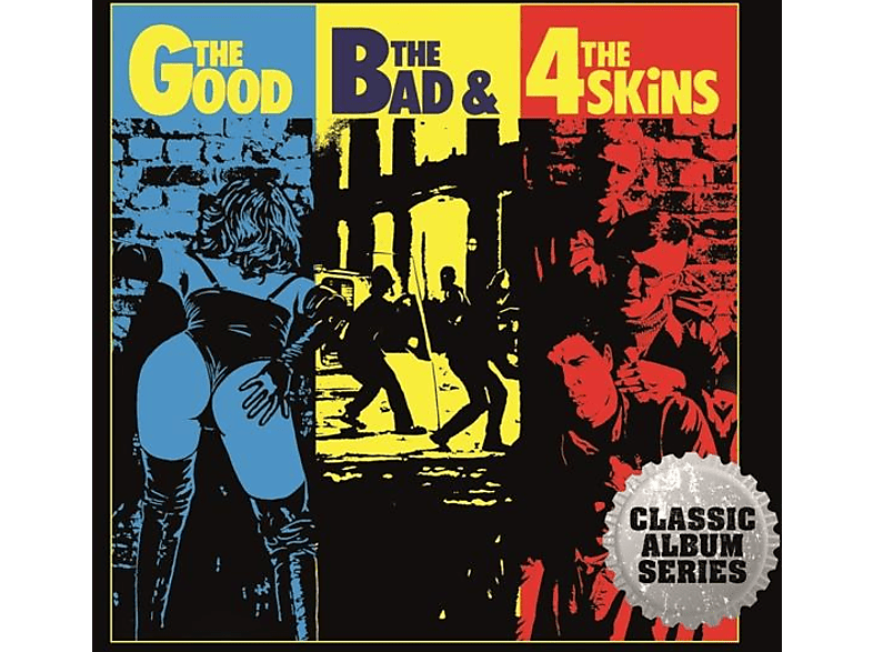 The 4-skins - Good, the Bad and 4 Skins Expanded CD Edit (CD) von CHERRY RED