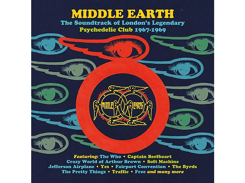 VARIOUS - Middle Earth 1967-1969 (CD) von CHERRY RED