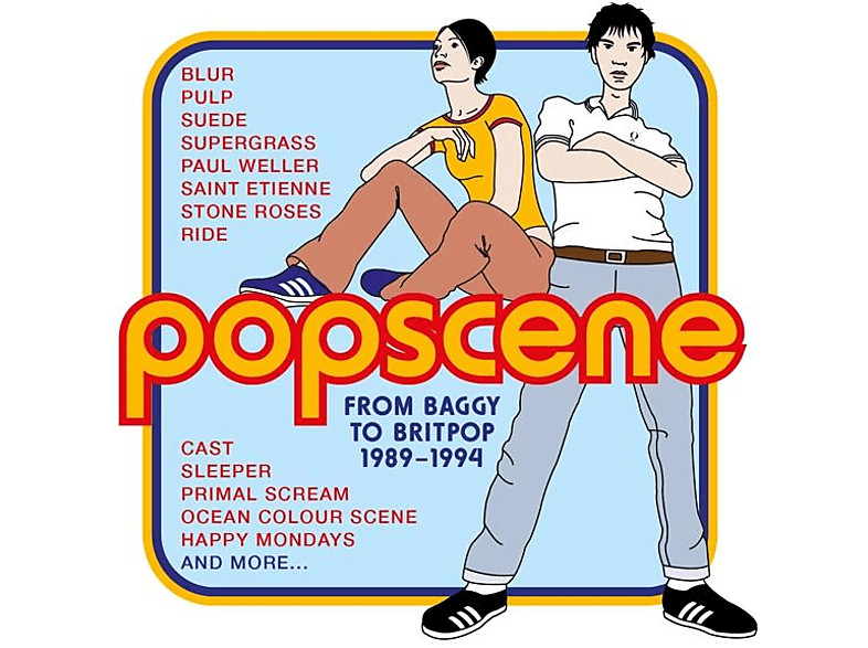 VARIOUS - Popscene-From Baggy To Britpop 1989-94 (CD) von CHERRY RED