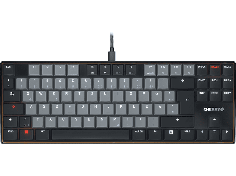 CHERRY KC 500 MX LP TKL, Tastatur, Mechanisch, Cherry Low Profile, Kabellos und kabelgebunden, Schwarz CHERRY KC 500 MX LP TKL, Tastatur, Mechanisch, Cherry Low Profile, Kabellos und kabelgebunden, Schwarz von CHERRY
