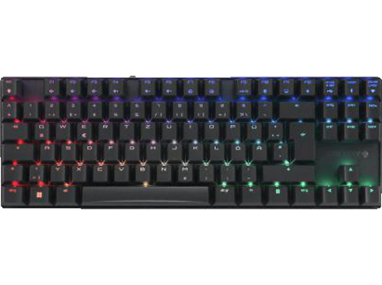 CHERRY MX 8.2 TKL RGB, Gaming Tastatur, Mechanisch, Cherry Red, kabellos, Schwarz von CHERRY