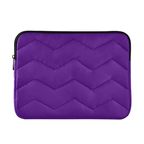 Indigo Gesteppte Laptophülle, 33-35,6 cm, Computer-Tragetasche, Laptop-Schutzhülle, Notebook-Tasche von CHIFIGNO