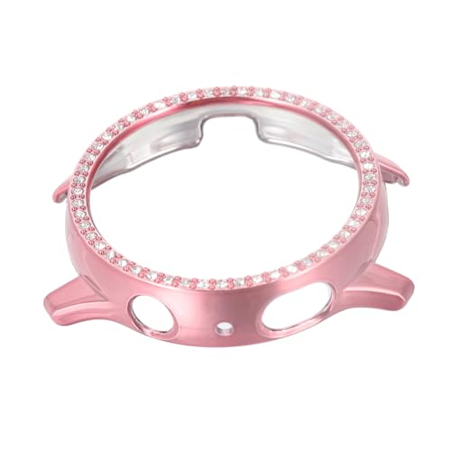 CHILDWEET -Fall Bildschirm Uhrenarmband Armbanduhr Uhrenladegerät Ultra uhrenzubehã¶r uhrenzubehör Watch Accessories gehäuse Smartwatch-Zubehör Ersatz-Uhrenabdeckung PC-Material Rosa von CHILDWEET