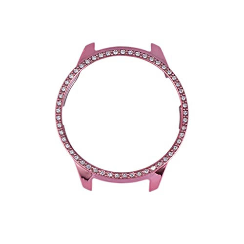 CHILDWEET Muschel sehen Band Block Uhrenboxen Ultra Anzeige Bildschirm für Uhren Stand Abs Uhrenarmbänder Dock gehäuse Schutzhülle ansehen Fallschutzabdeckung Rosa von CHILDWEET