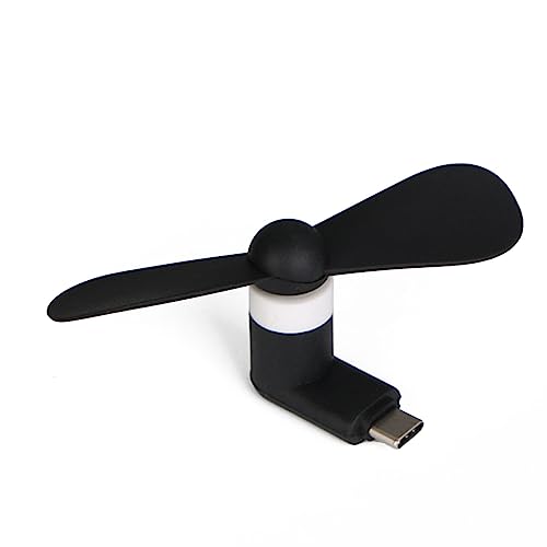 CHIZISX Ventilator für den Außenbereich, tragbarer USB-Typ-C-Anschluss, Kühler für Handy, Tablet, Zubehör von CHIZISX