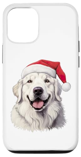 Hülle für iPhone 12/12 Pro Tolle Pyrenäen-Weihnachtsmütze von CHRISTMAS DOG COLLECTION by Necessary Things Co