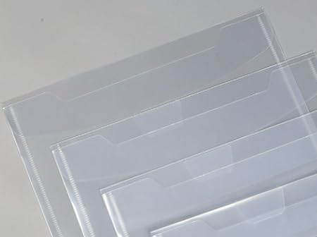 CHUENKUK 100 Stück 2 Größe Dokumententasche Transparent, Dokumentenmappe Durchsichtig, PP Aktenmappen Mappen Ordnersystem für Rechnungen, Büroorganisation, Archivierung CHUENKUK 100 Stück 2 Größe Dokumententasche Transparent, Dokumentenmappe Durchsichtig, PP Aktenmappen Mappen Ordnersystem für Rechnungen, Büroorganisation, Archivierung von CHUENKUK