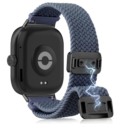 CHULN Nylon Armband kompatibel mit Redmi Watch 4/Xiaomi Miband 8 Pro, Magnetischer Verstellbarer Elastisches Sport Ersatzarmbänder für Redmi Watch 4 Smartwatch.(No Host) von CHULN