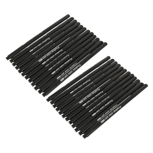 CIMAXIC 24 Stück Hookline-Nadelstift Stifte mit feiner Spitze Bußgeld Textmarker schreibkladde kalligraphie-stifte Stiftrolle Stift für Grafiken Schreibwaren Schülermalstifte Plastik Black CIMAXIC 24 Stück Hookline-Nadelstift Stifte mit feiner Spitze Bußgeld Textmarker schreibkladde kalligraphie-stifte Stiftrolle Stift für Grafiken Schreibwaren Schülermalstifte Plastik Black von CIMAXIC